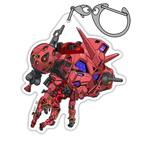 Cospa Tsumamare Red Gundam Keychain