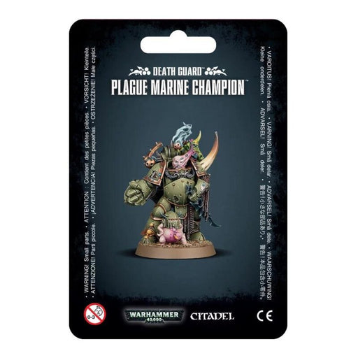 Warhammer 40K Death Guard Plague Marine Champion