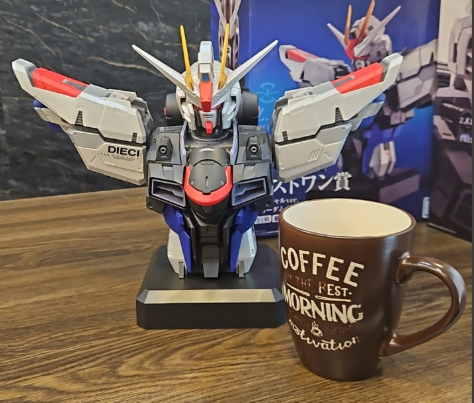 Freedom Gundam Bust Figure Ichiban Kuji Mobile Suit Gundam SEED Prize A (MP)