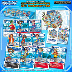 Digimon Card Game PB-20 Animation Series 25th Anniversary Set English