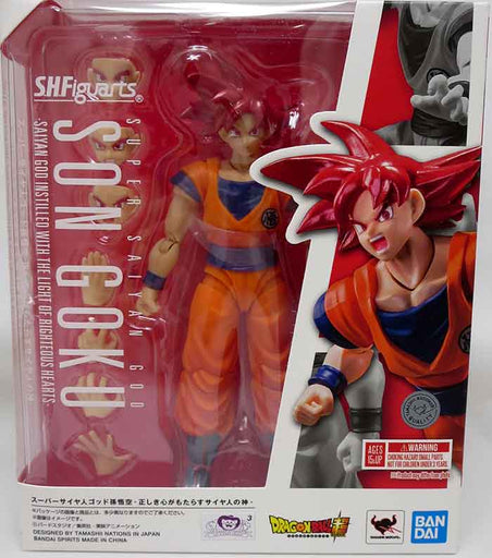 Tamashii Nations S.H. Figuarts Dragon Ball Super SSG Son Goku Action Figure