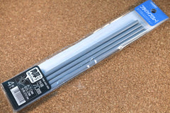 7.0mm Plastic Pipe Gray Thick Type (7.0/5.2mm outer/inner diameter x 250mm long) (4 pieces)