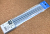 7.5mm Plastic Pipe Gray Thin Type (7.5/6.7mm outer/inner diameter x 250mm long) (4 pieces)