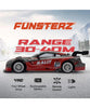1/16 Funsterz Drift Series RC Car DC191A Nissan R35 Black/Red Assortment 2.4GHz High-Speed Racing Drift