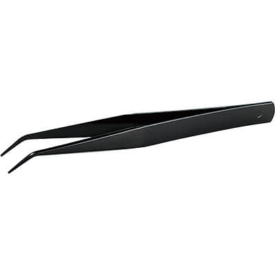 F-102 Cation Coated Angled Tweezers