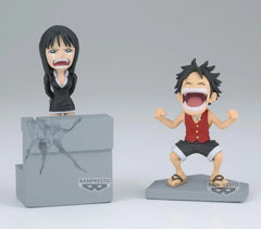 Banpresto One Piece Luffy & Nico Robin Log Stories World Collectable Figure (MP)