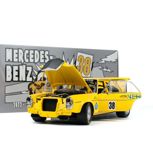 1/18 Minichamps Mercedes-Benz 300 SEL 6.8 1971 Hans Heyer Hanned Alt Yellow