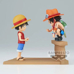 Banpresto One Piece Luffy & Ace Log Stories World Collectable Figure (MP)
