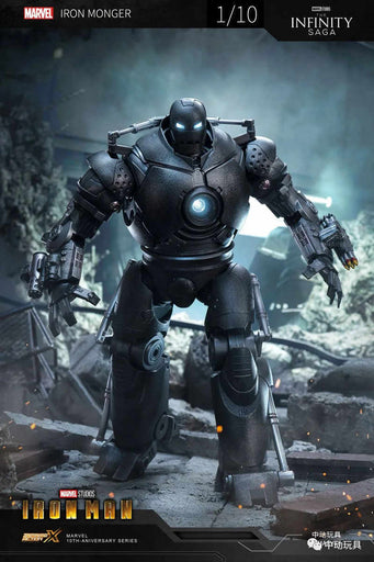 1/10 Scale ZD Toys Marvel Studios Iron Man Iron Monger Action Figure