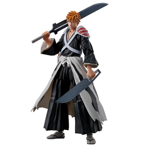 Tamashii Nations S.H. Figuarts Bleach Kurosaki Ichigo Dual Zangetsu Action Figure