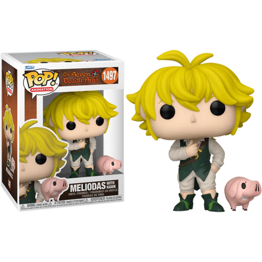 Funko Pop! Animation: Seven Deadly Sins Meliodas with Hawk