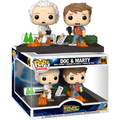 Funko Pop Moment! Movies: Back to the Future S5: Doc and Marty