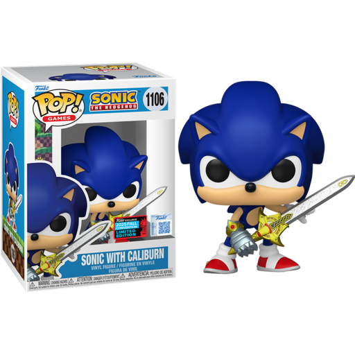 Funko Pop! Games: Sonic - Sonic w/ Sword (NYCC25)