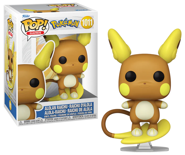 Funko Pop! Games: Pokemon Raichu Alolan - Otaku Middle East Toys