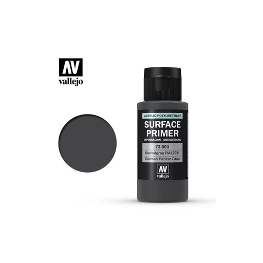 Vallejo 73.603 Surface Primer German Panzer Grey 60ml