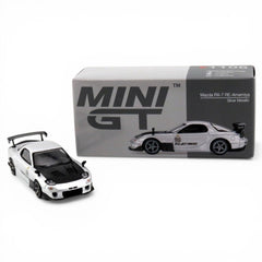 1/64 Mini GT Mazda RX-7 RE Amemiya Silver # 1106