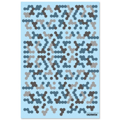 Hex Camouflage Decals Marine Camouflage (14cm x 10cm) (1 sheet)