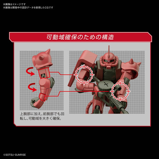 1/144 HGUC #234 Char's Zaku II
