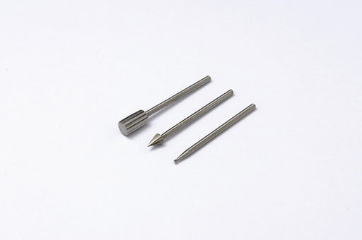 HT182 Steel Cutter Bits Set A for Electric Routers (2.35mm shank diameter) (3 different bits 1 each)