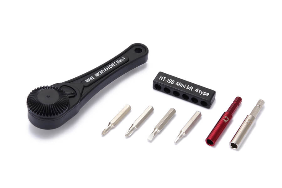 HT198 HG Micro Ratchet Mini 4 (with 4 different bits) - Otaku Middle ...