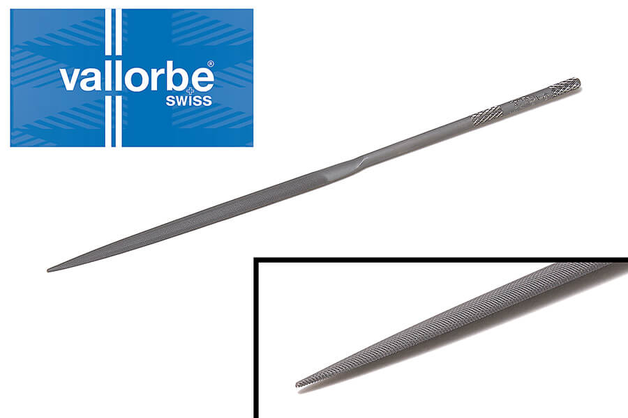 HT222 Vallorbe Metal File Semicircle