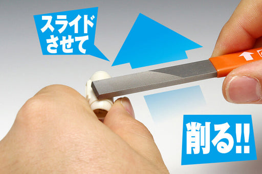 HT282 HG Side Sliding Flat Metal File Rough