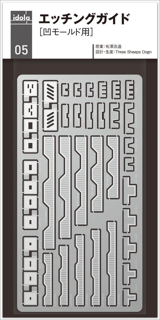 idola Etching Scribing Guide Template