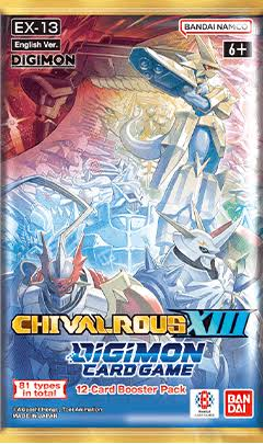 Digimon Card Game EX-13 Extra Booster Chivalrous XIII (Royal Knights)