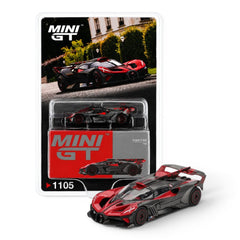 1/64 Mini GT Bugatti Bolide Red Hypercar #1105 BLISTER