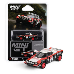 1/64 Mini GT Lancia Stratos HF #4 1978 Rally Sanremo Winner #1084 BLISTER