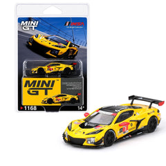 1/64 Mini GT Chevrolet Corvette Z06 GT3.R #3 Corvette Yellow #1168 BLISTER