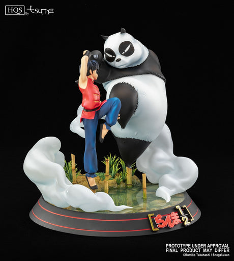 1/8 Scale Tsume Art Ranma 1/2 Ranma and Genma Jusenkyo's Cursed HQS Statue
