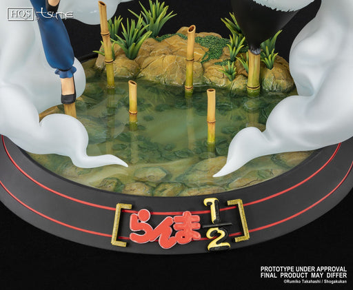 1/8 Scale Tsume Art Ranma 1/2 Ranma and Genma Jusenkyo's Cursed HQS Statue