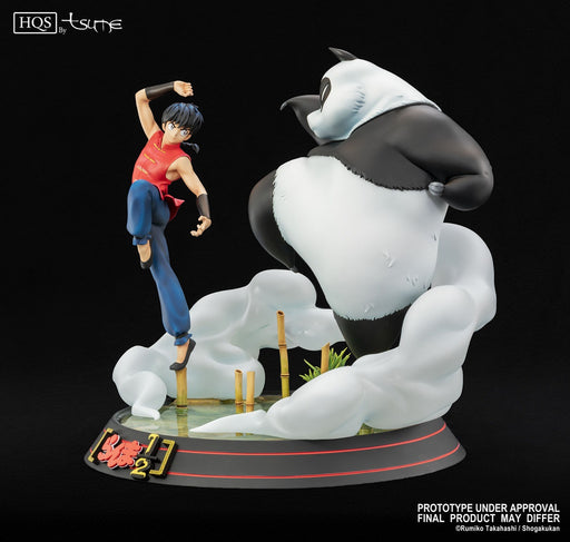 1/8 Scale Tsume Art Ranma 1/2 Ranma and Genma Jusenkyo's Cursed HQS Statue