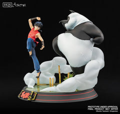 1/8 Scale Tsume Art Ranma 1/2 Ranma and Genma Jusenkyo's Cursed HQS Statue