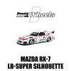 1/64 Beauty on wheels Mazda RX-7 LB Super Silhouette White DBW058A