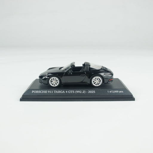 1/64 Minichamps Porsche 911 992.2 Targa 4 GTS 2025 CLDC Black 643064147