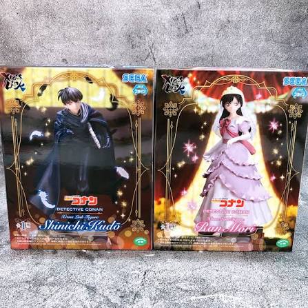 Detective Conan Sinichi Kudo and Ran Mori Xross Link Figure Bundle (MP)
