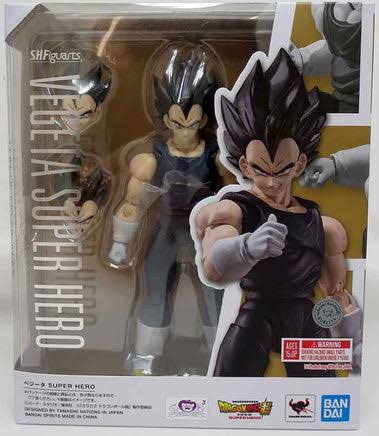 Tamashii Nations S.H. Figuarts Dragon Ball Super Hero Vegeta Action Figure