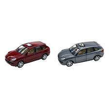 1/24 MSZ Porsche Cayenne S Assorted Silver/Red (Try Me Function)