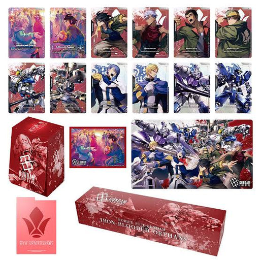Gundam Card Game PB-02 Premium Bandai Mobile Suit Gundam Iron Blooded Orphans Accessory Set