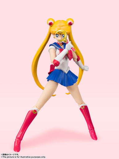 Tamashii Nations S.H. Figuarts Sailor Moon (Animation Color Edition) Action Figure