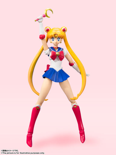 Tamashii Nations S.H. Figuarts Sailor Moon (Animation Color Edition) Action Figure