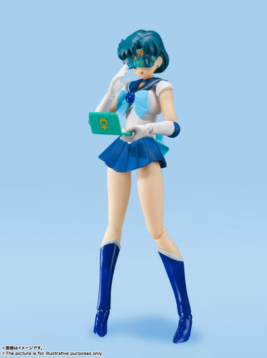 Tamashii Nations S.H. Figuarts Sailor Mercury (Animation Color Edition) Action Figure
