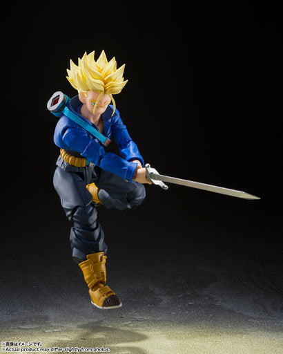 Tamashii Nations S.H. Figuarts Dragon Ball Z Super Saiyan Trunks The Boy from the Future Action Figure
