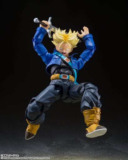Tamashii Nations S.H. Figuarts Dragon Ball Z Super Saiyan Trunks The Boy from the Future Action Figure