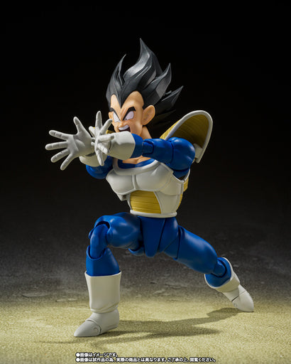 Tamashii Nations S.H. Figuarts Dragon Ball Z Vegeta 24000 Power Level Web Exclusive Action Figure