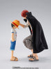 Tamashii Nations S.H. Figuarts One Piece Shanks and Monkey D.Luffy Kid Era Figure