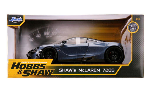 Jada 1/24 McLaren 720S Shaw Fast & Furious Grey Metallic