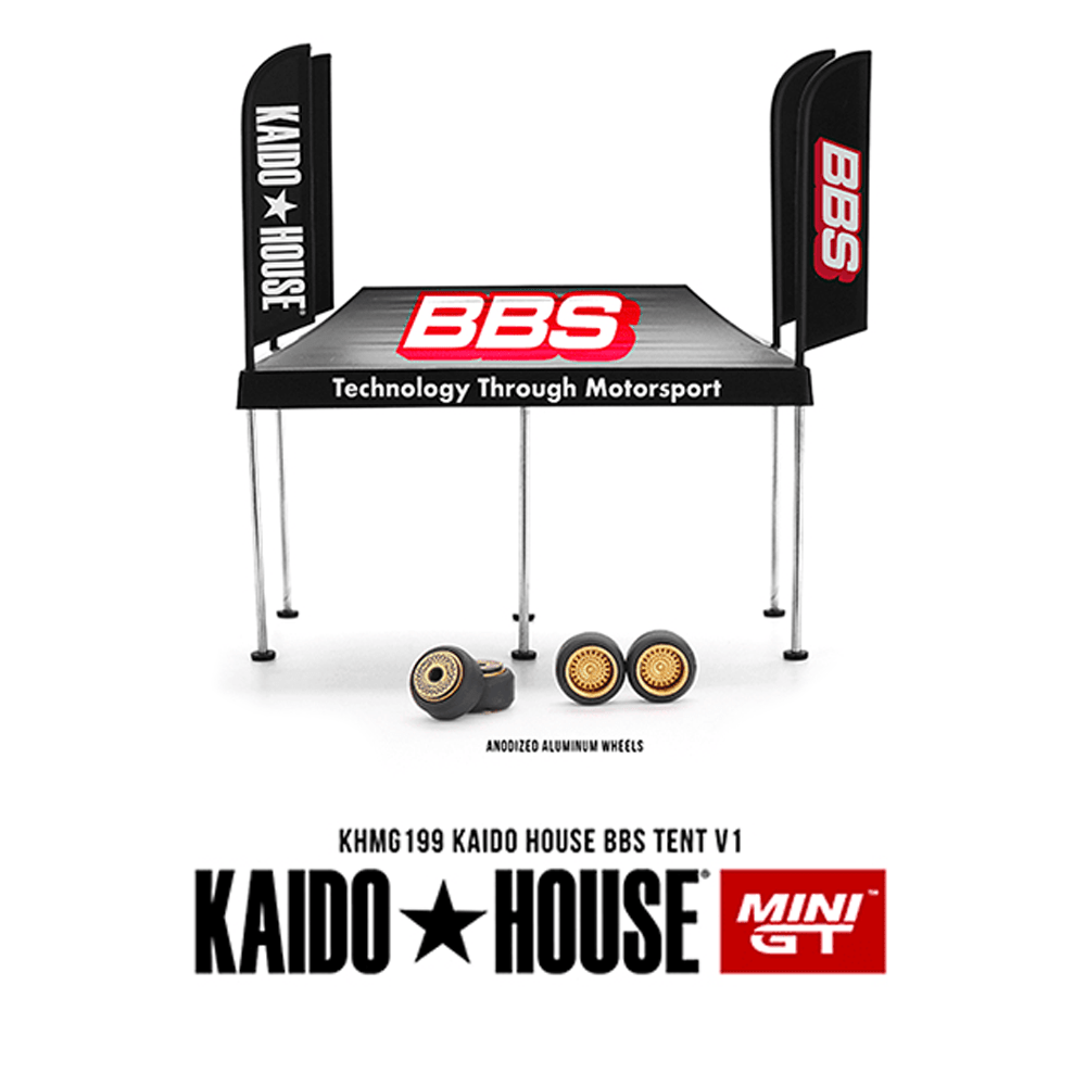 1/64 Kaido House by Mini GT Kaido House BBS Tent V1 (MP)